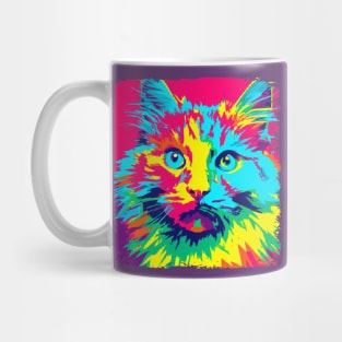 Ragamuffin Pop Art - Cat Lover Gift Mug